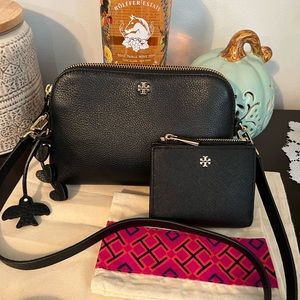 Tory Burch Peace Crossbody and Wallet